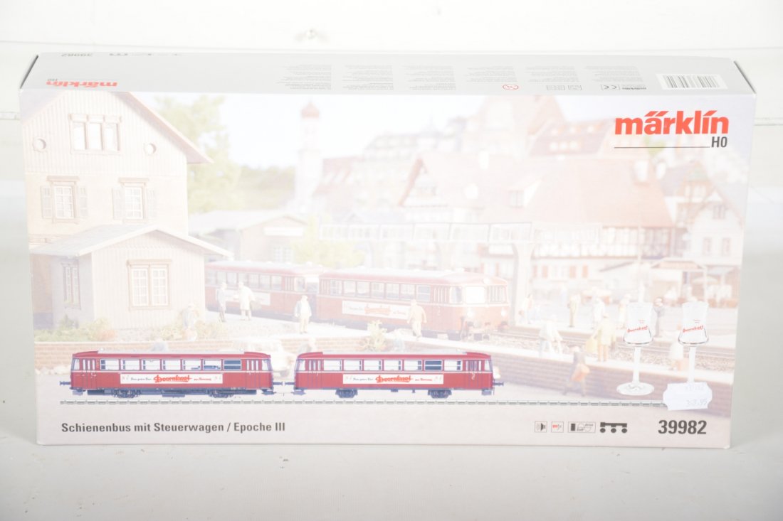 Marklin HO 39982 Doornkaat Railcar Set (1 of 1)