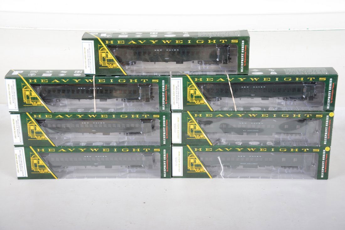 8 Blueprint HO NH Heavyweight Cars (1 of 2)