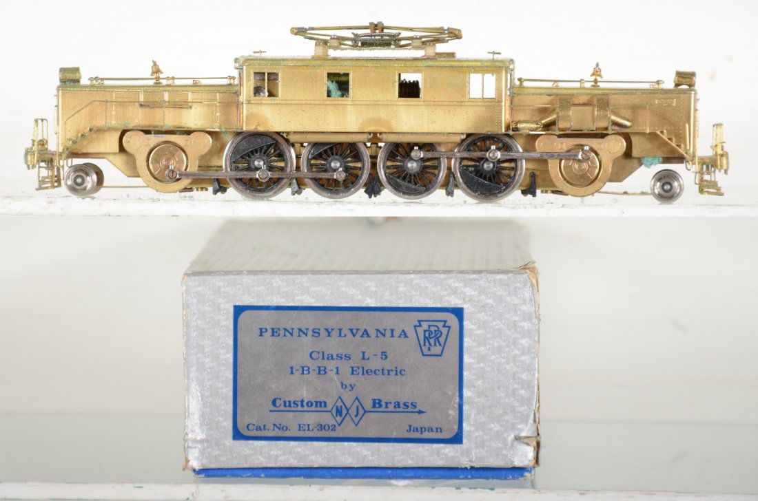 Custom Brass HO PRR L-5 Electric (1 of 4)