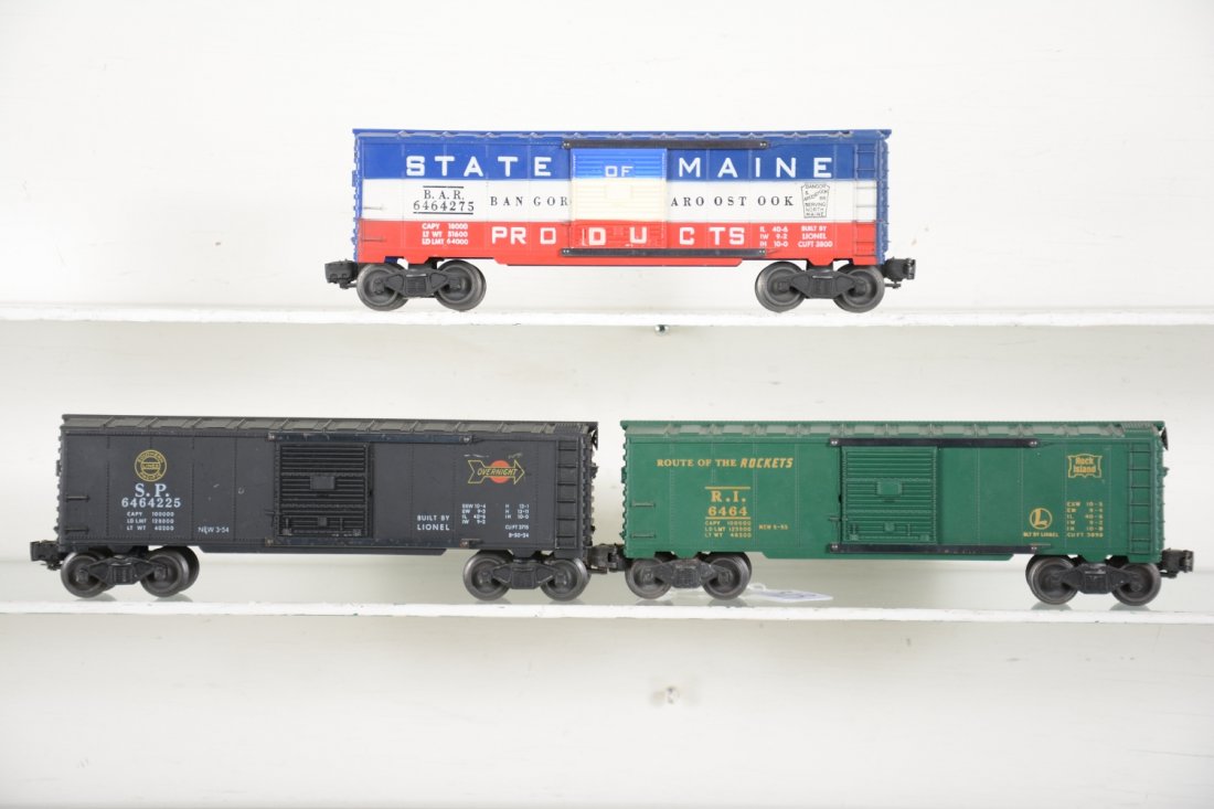 Clean Lionel 6464 Boxcars (1 of 4)