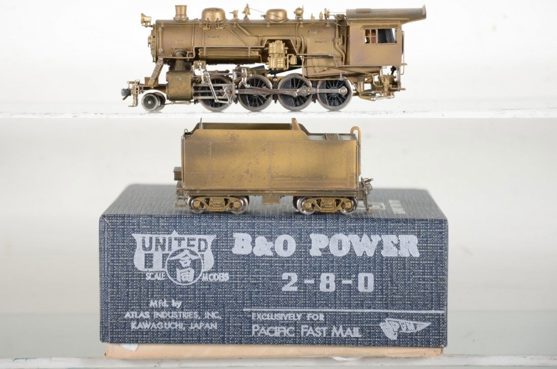 United Brass HO B&O Consolidation (1 of 4)