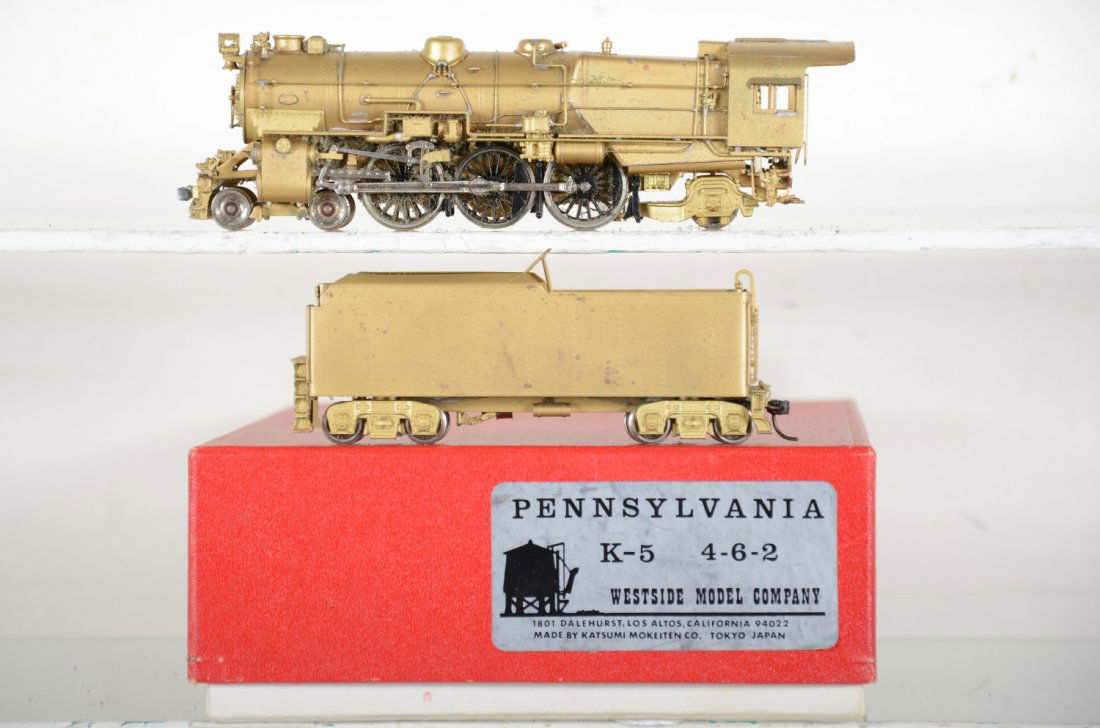 Westside Brass HO PRR K-5 Locomotive (1 of 4)