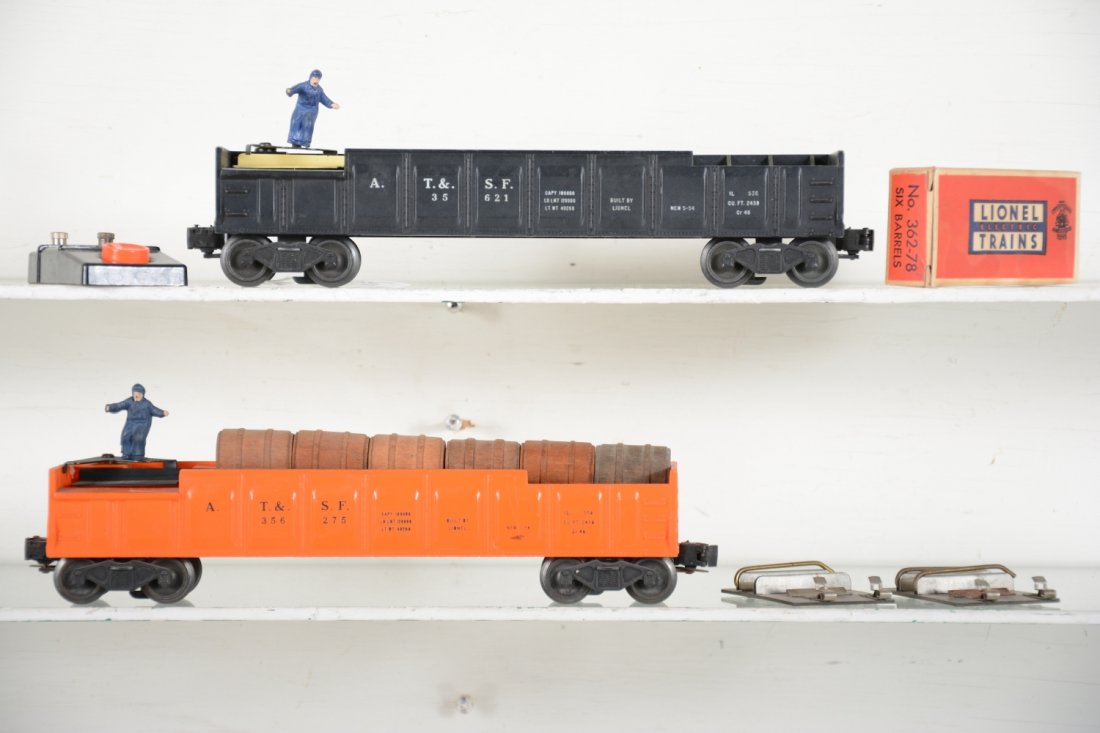 Clean Lionel 3562-1 & 3562-75 Barrel Cars (1 of 4)