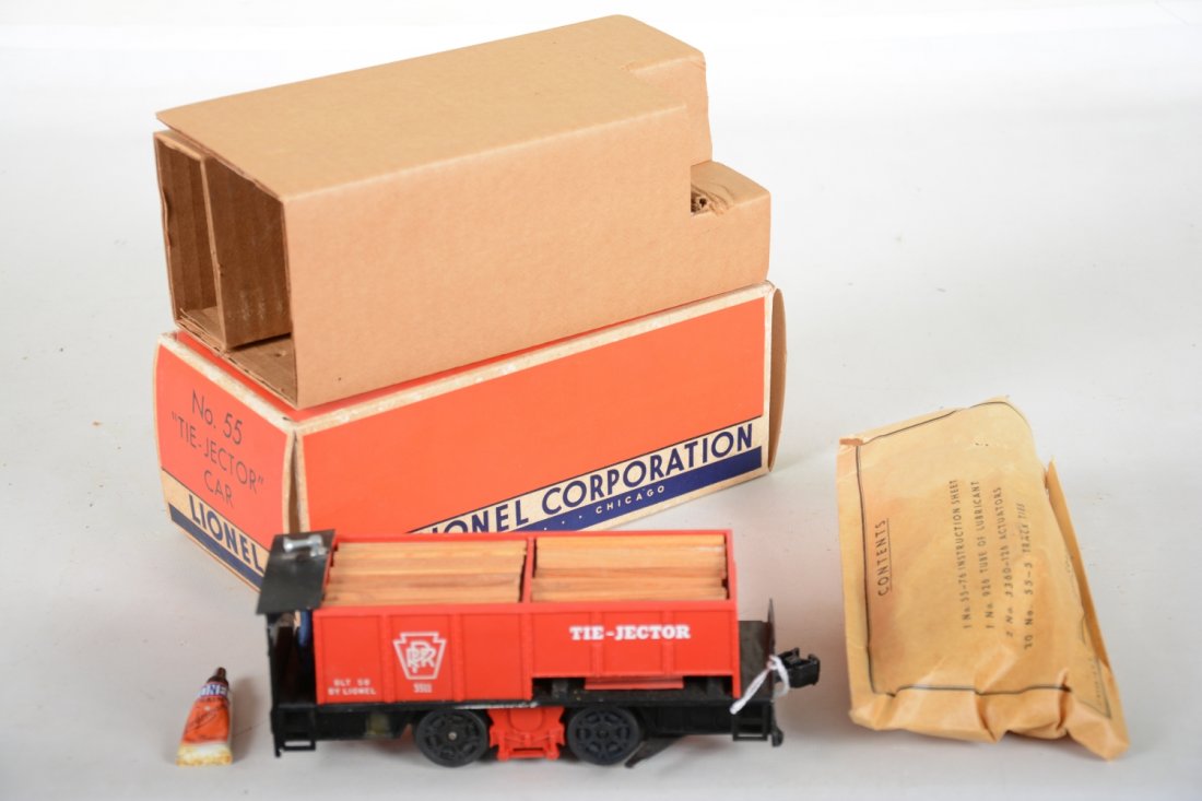 NMint Boxed Lionel 55 Tie-Jector (1 of 4)