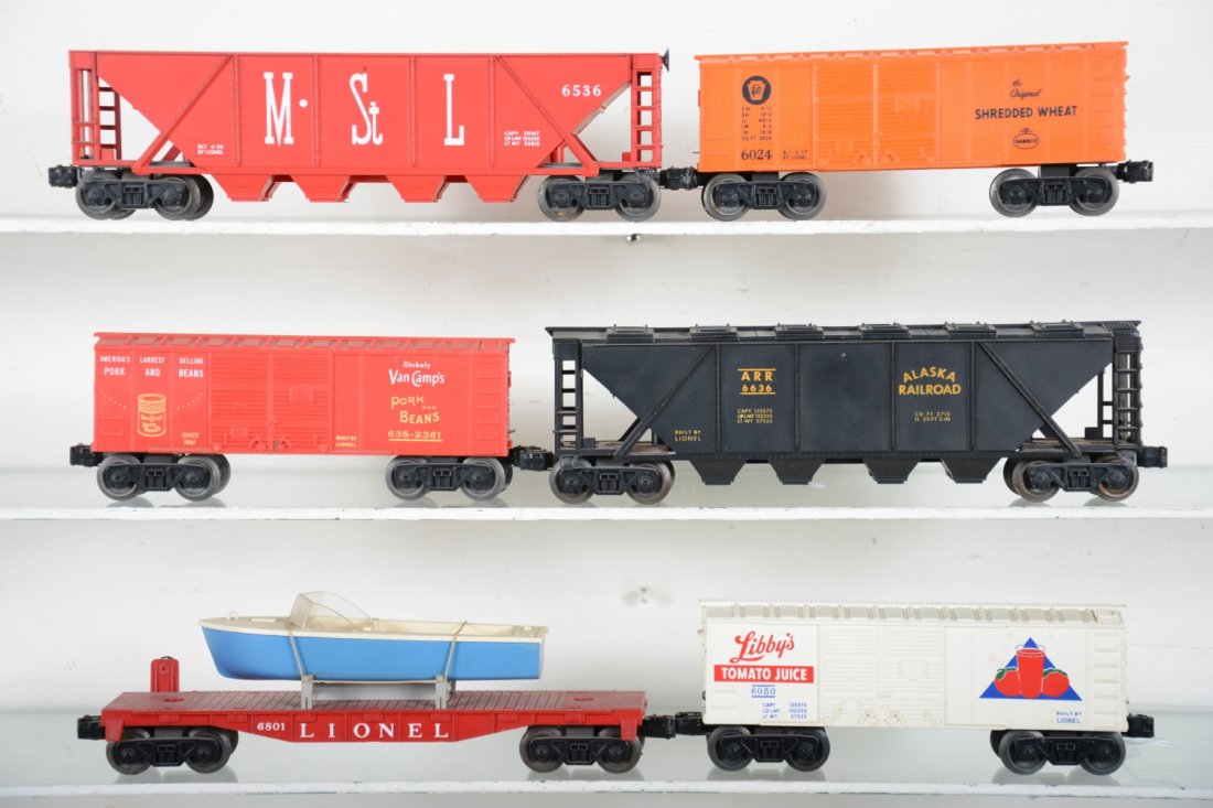 Clean Late Lionel Freight Cars (1 of 4)