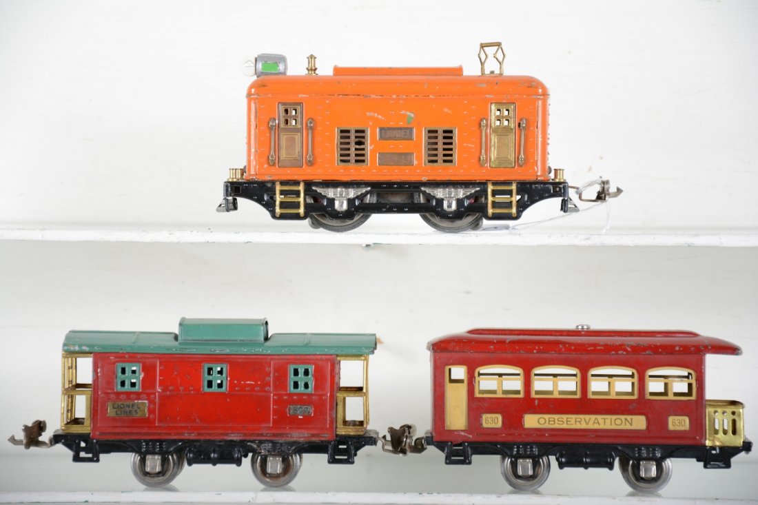 Lionel 248, 807 & 630 Pre War Trains (1 of 4)