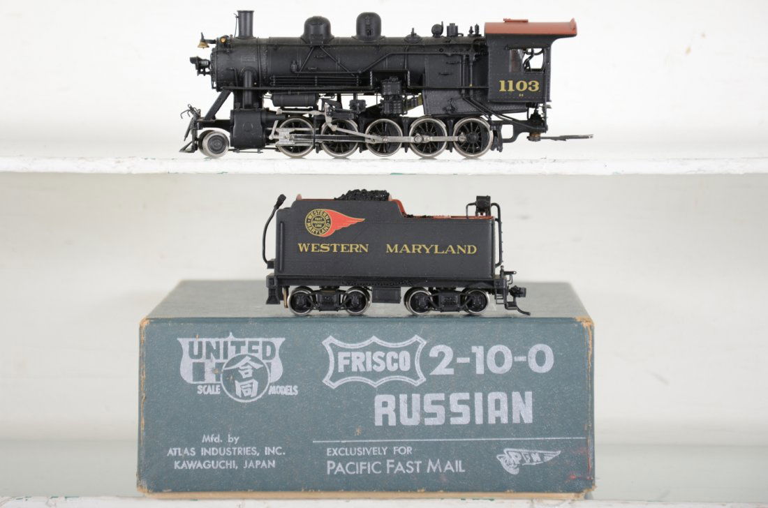 United Brass HO WM Russian Locomotive (1 of 4)