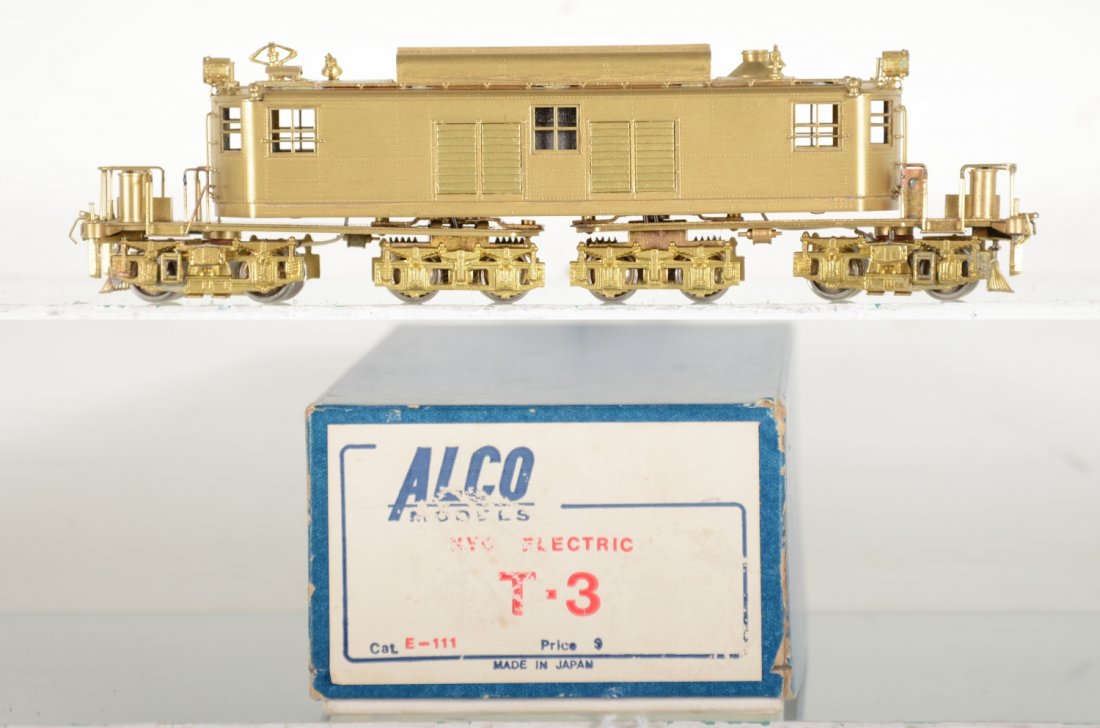 Alco Brass HO NYC T-3 Electric Locomotive (1 of 4)