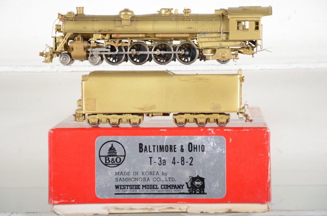 Westside Brass HO B&O T-3a Locomotive (1 of 4)