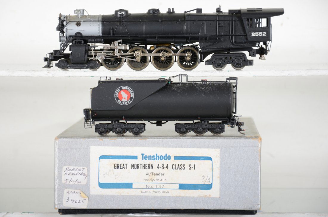 Tenshodo Brass HO GN S-1 Locomotive (1 of 9)