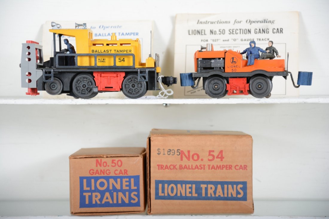 Boxed Lionel 50 & 54 Motorized Units (1 of 4)