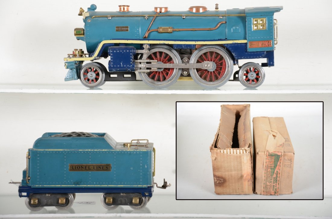Boxed Lionel 390E Blue Comet Locomotive (1 of 7)