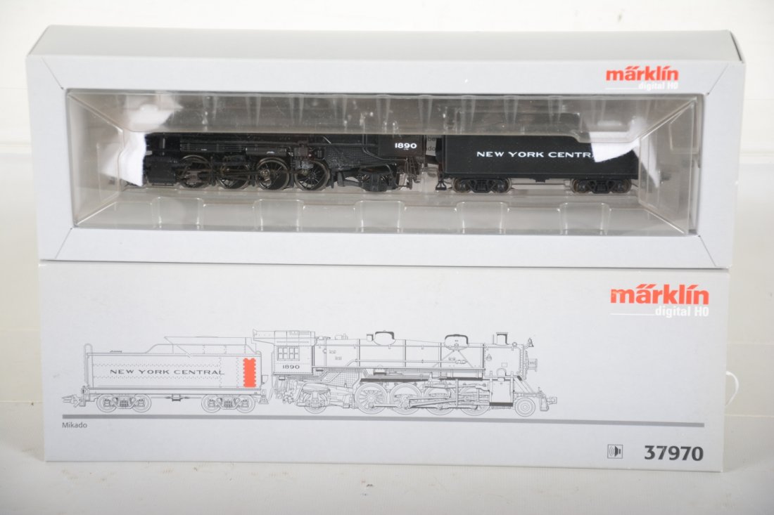 Marklin HO 37970 NYC Mikado Steam Locomotive (1 of 1)