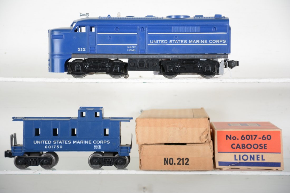 Nice Boxed Lionel 212 & 6107-60 USMC (1 of 4)