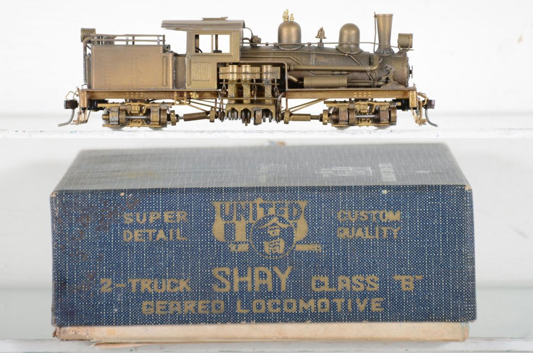 United HO Brass 2-Truck Shay (1 of 4)