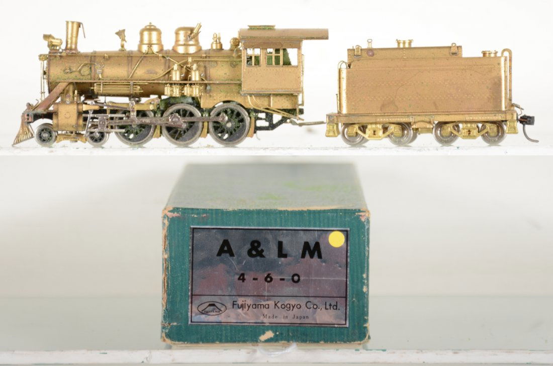 Fujiyama Brass HO A&LM Steam Loco (1 of 4)