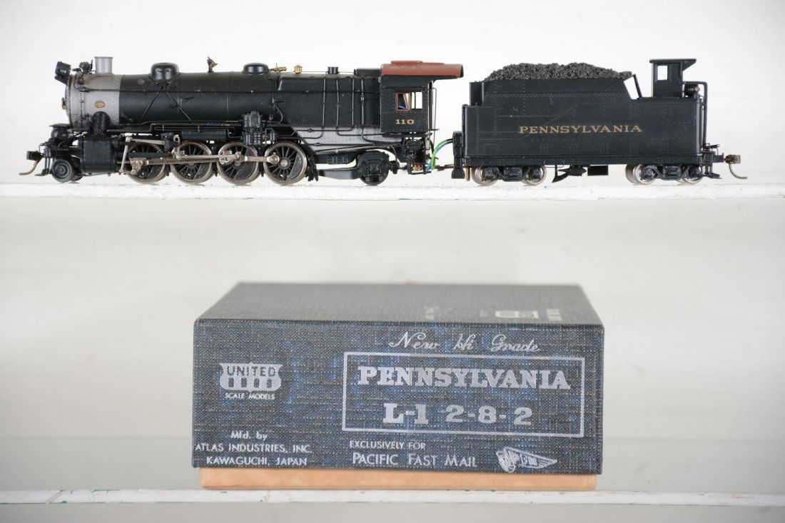 United Brass HO PRR L-1 Steam Locomotive (1 of 4)