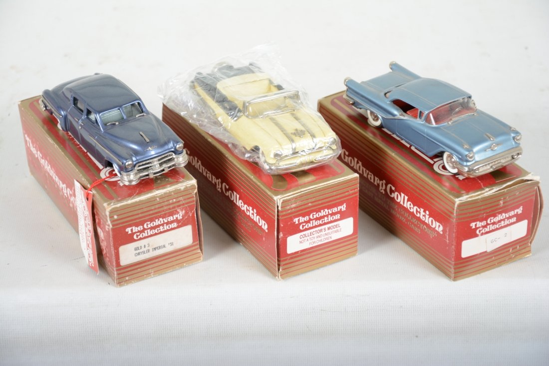 4 Goldvarg 1:43 Cast Vehicles (1 of 2)