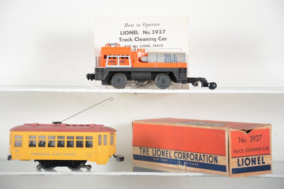 Lionel 60 Trolley & Boxed 3927 Cleaner (1 of 4)