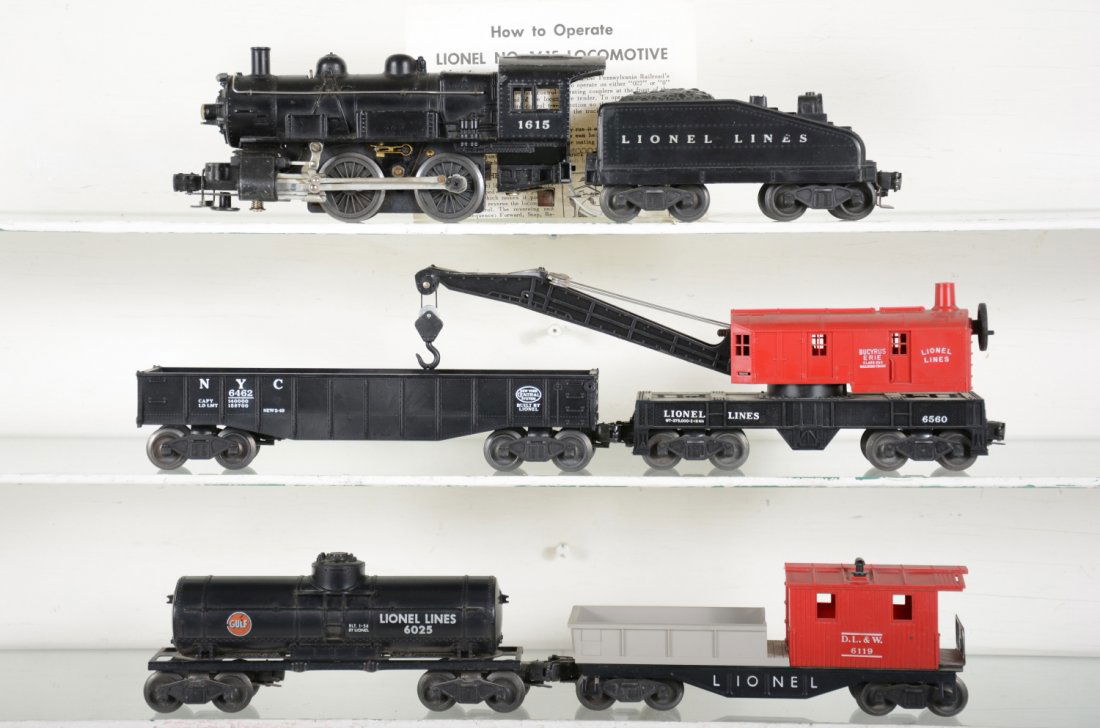 Lionel 1615 Steam Work Train (1 of 4)