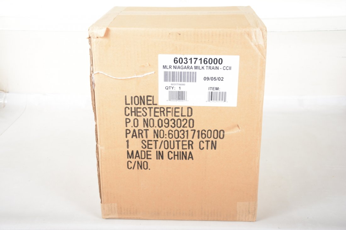 Lionel 17160 Niagara Milk Train Car Set (1 of 1)