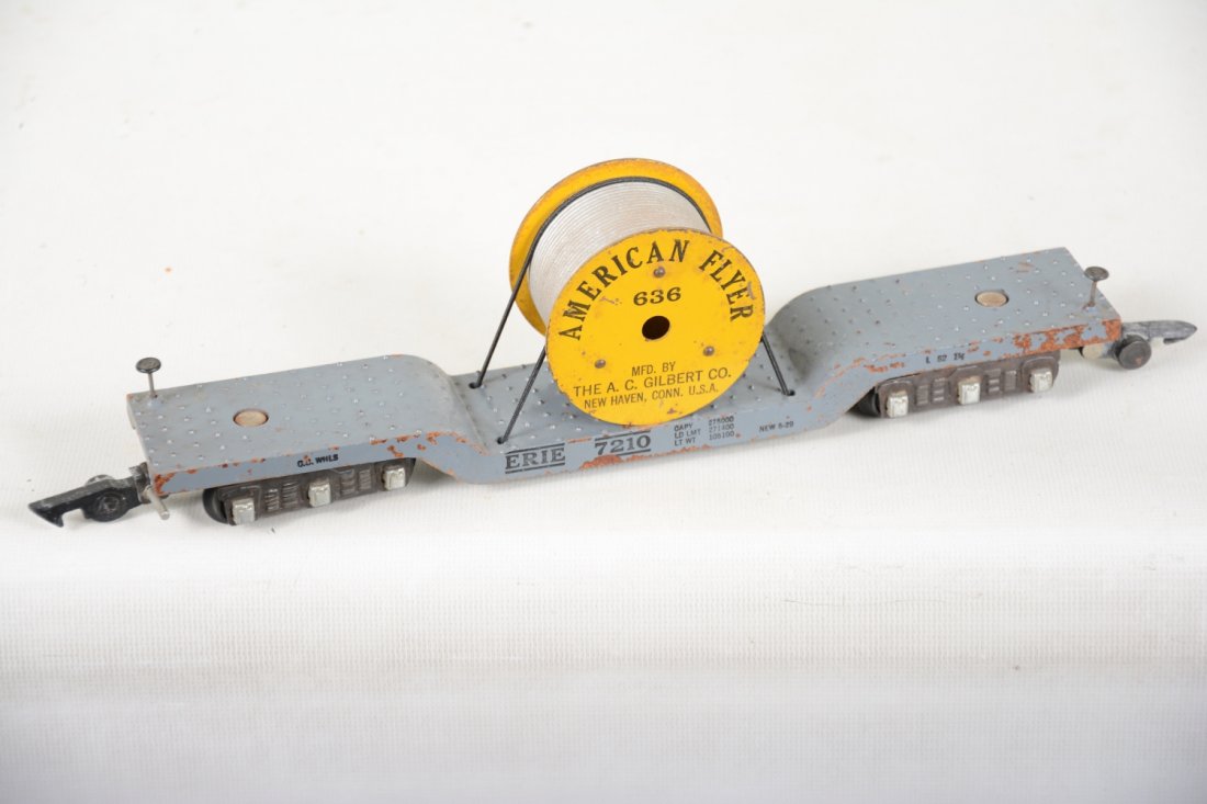 Scarce 1952 American Flyer 636 Reel Car (1 of 4)