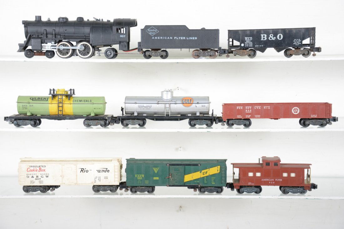 American Flyer 307 Steam Freight Set (1 of 4)
