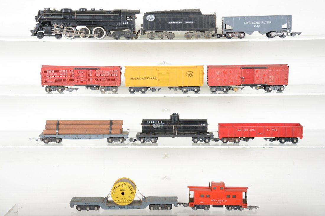 American Flyer 324 Steam Freight Set (1 of 4)