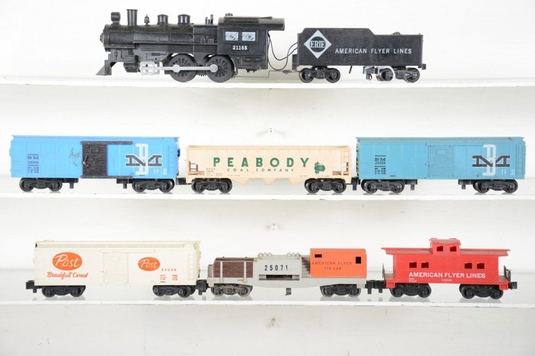 Late American Flyer Steam Freight Set (1 of 4)