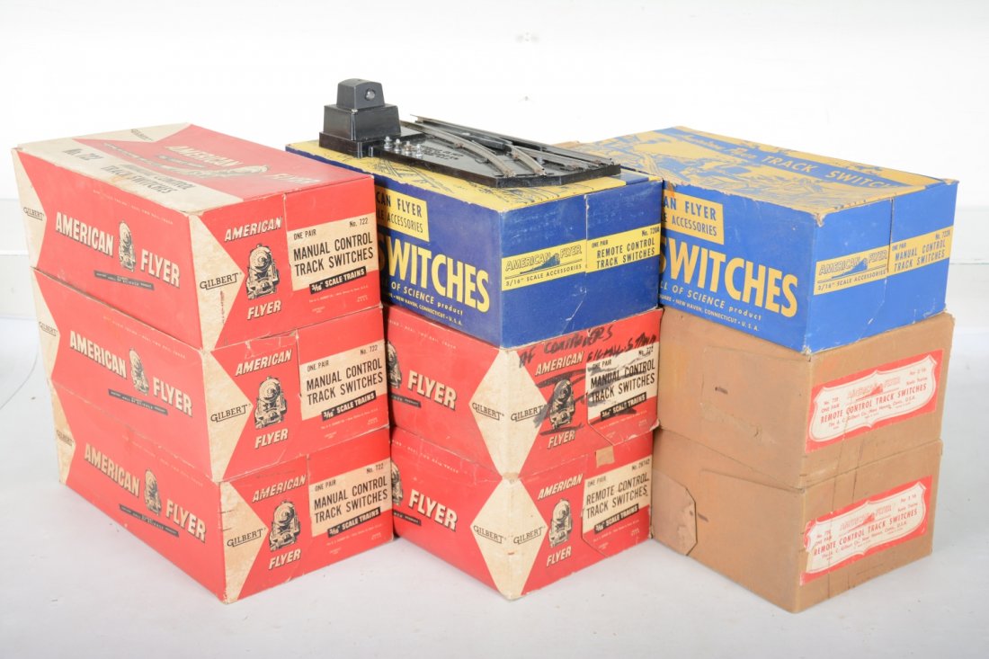 9pr Boxed American Flyer Switches (1 of 2)