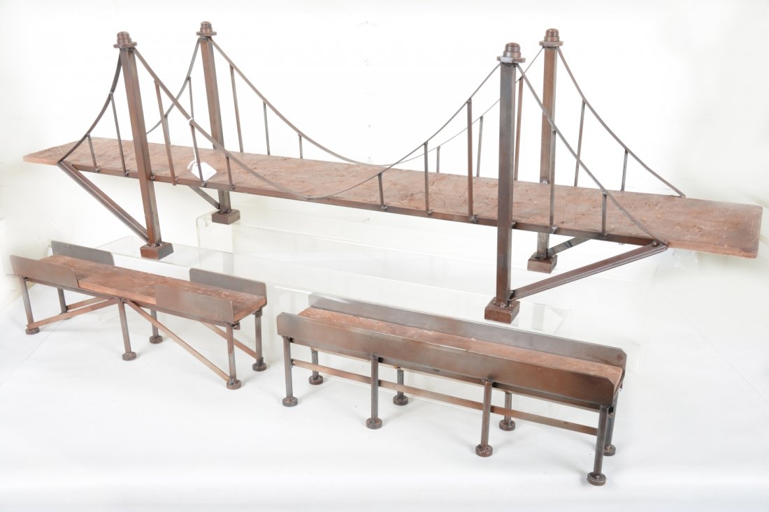 Heavy Custom Made Deco Style Bridges (1 of 2)