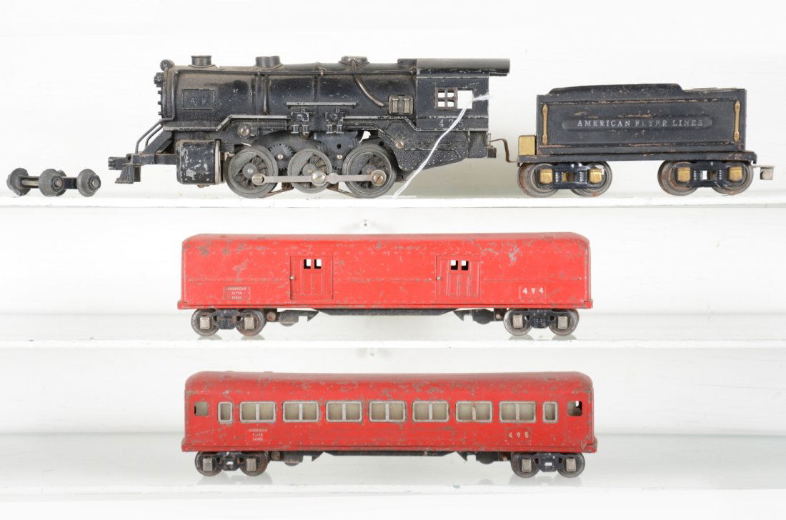 Pre War American Flyer Train Set, TLC (1 of 4)