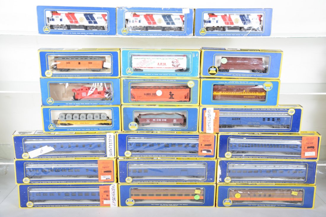 Boxed AHM HO Trains (1 of 2)