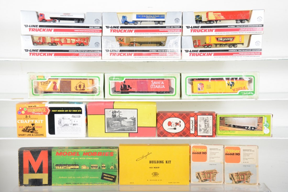 HO Vehicles & Structure Kits (1 of 2)