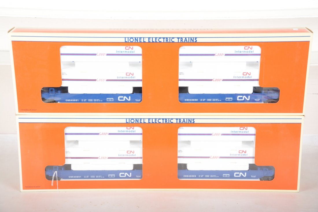 2 Lionel 16912 CN Maxi-Stack Car Sets (1 of 2)