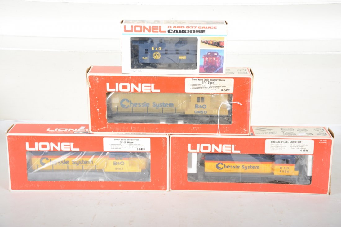 Lionel 8359, 8556 & 8463 Chessie Diesels, Plus (1 of 2)