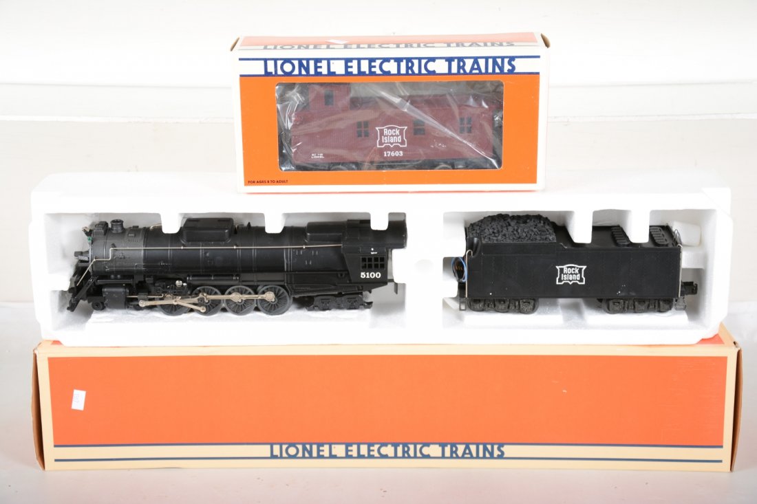 Lionel 18001, 17603 RI Berkshire & Caboose (1 of 2)