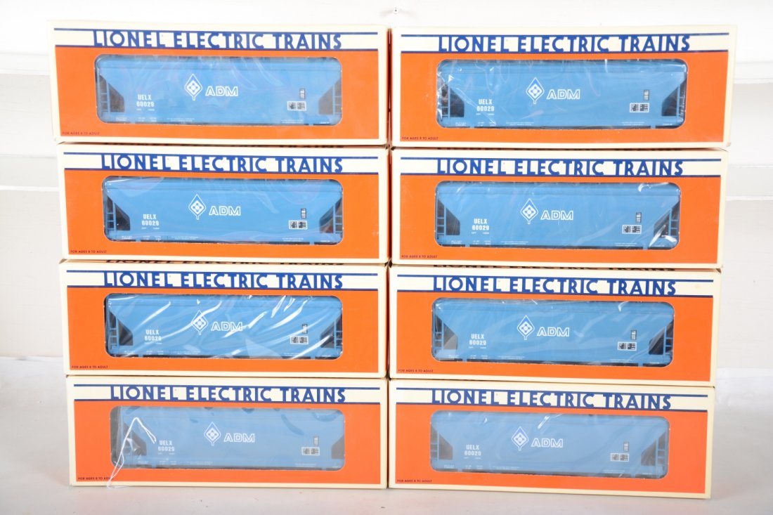 8 Lionel 17118 Standard O ADM ACF Hoppers (1 of 2)