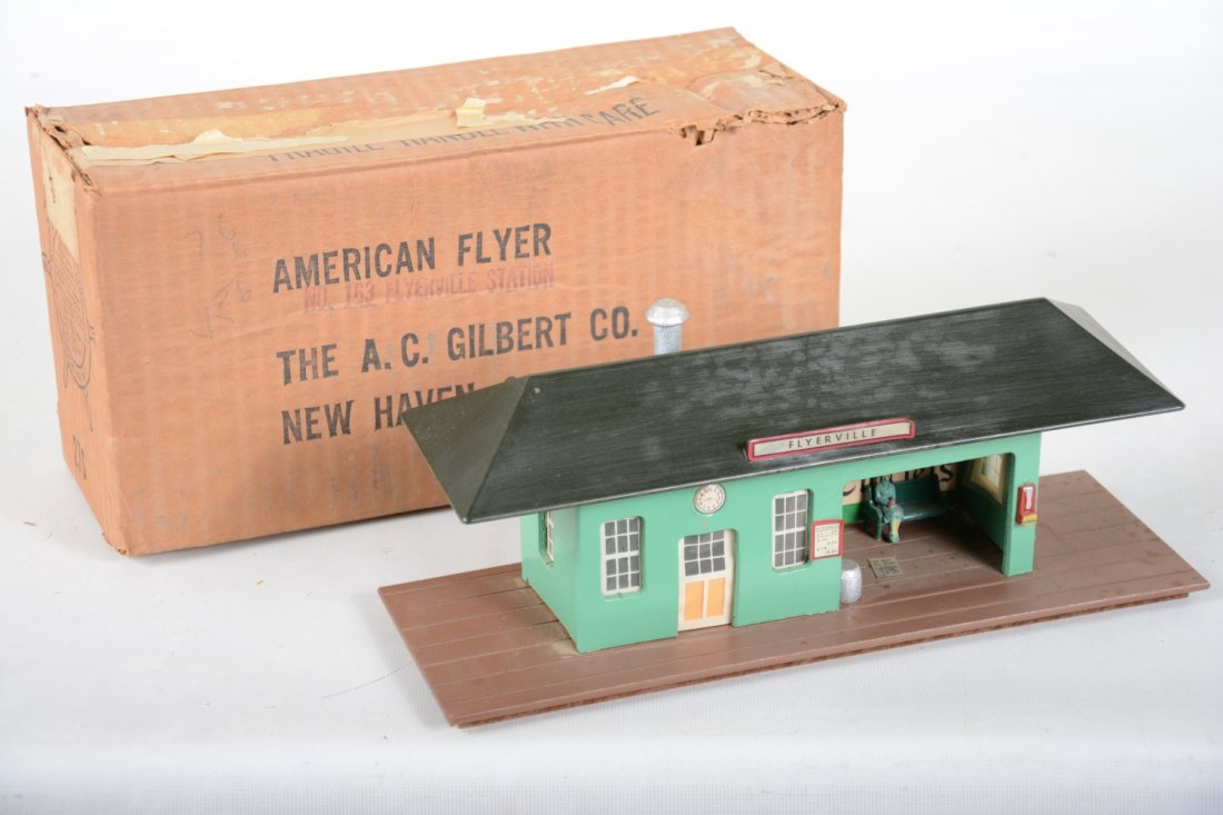 Boxed American Flyer 163 Flyerville Station (1 of 2)