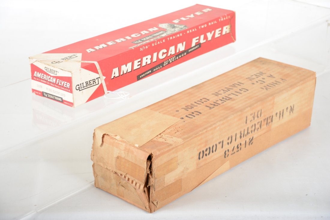 Empty American Flyer 21570 & Master Box (1 of 2)