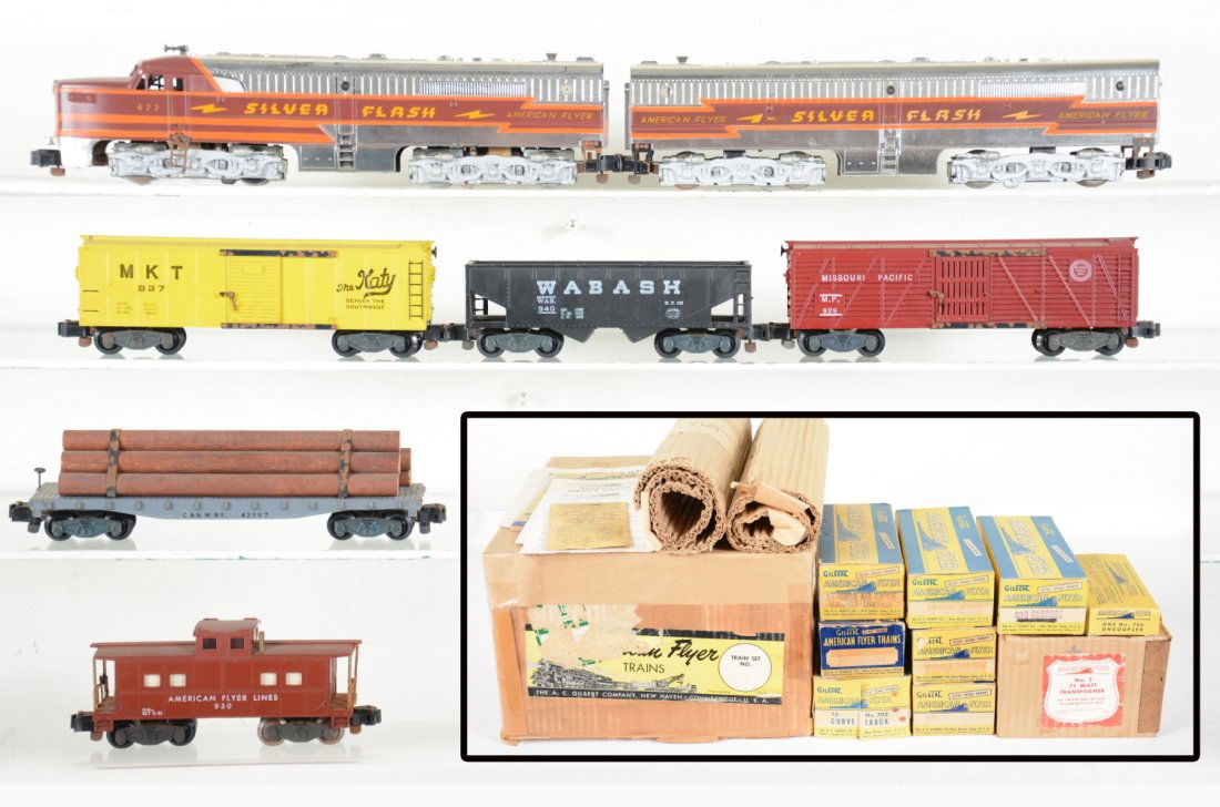 Boxed American Flyer Silver Flash Freight K5368WT (1 of 8)
