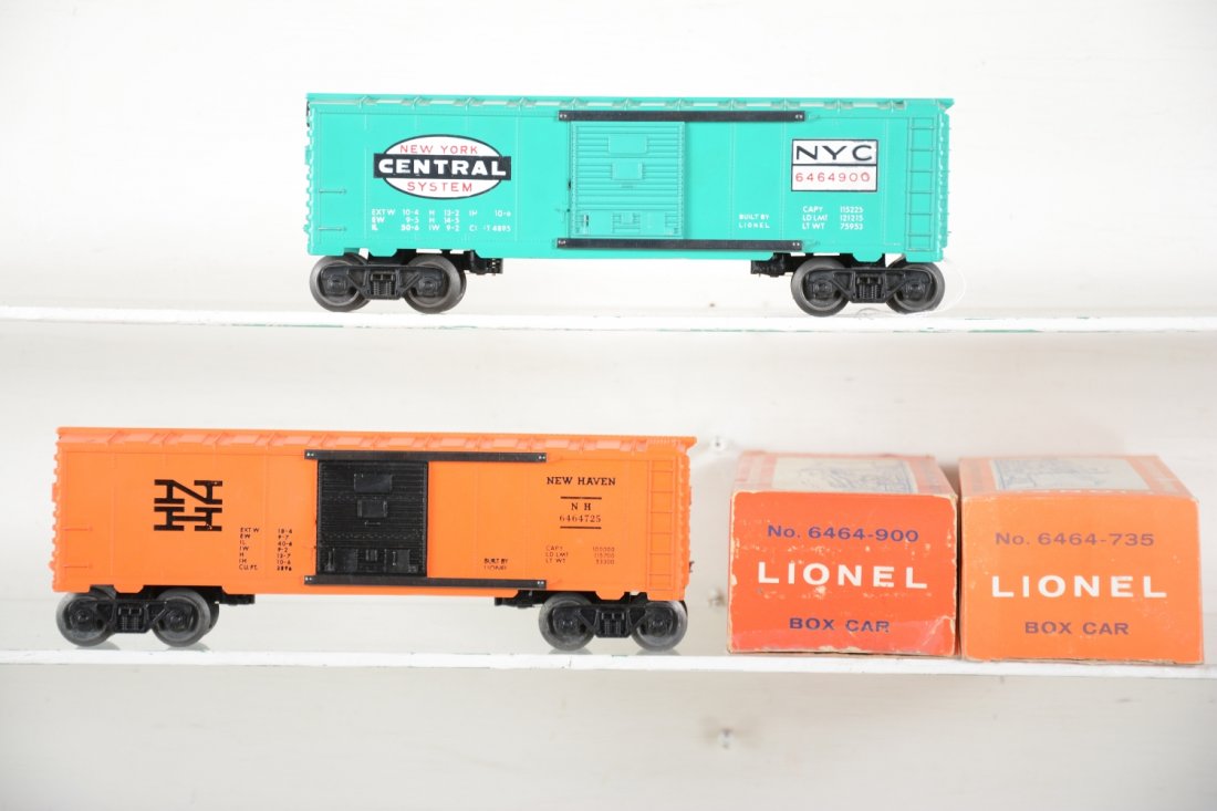 Mint Boxed Lionel 6464 Boxcars (1 of 4)