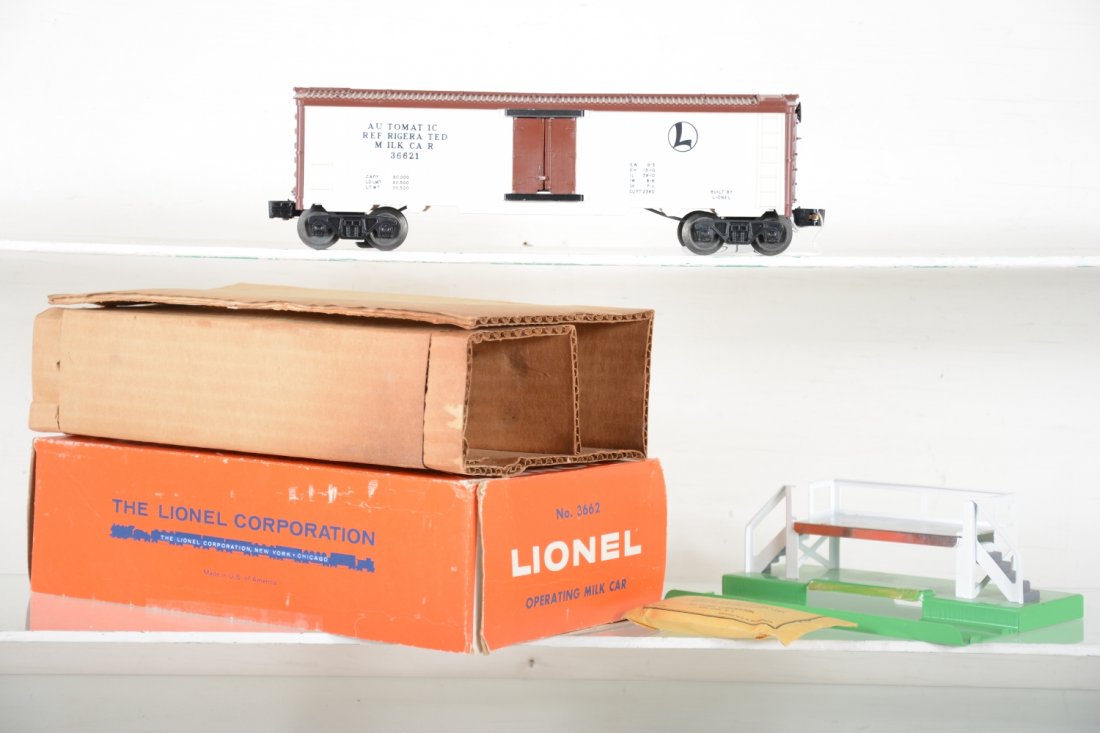 Mint Boxed Late Lionel 3662 Milk Car (1 of 4)