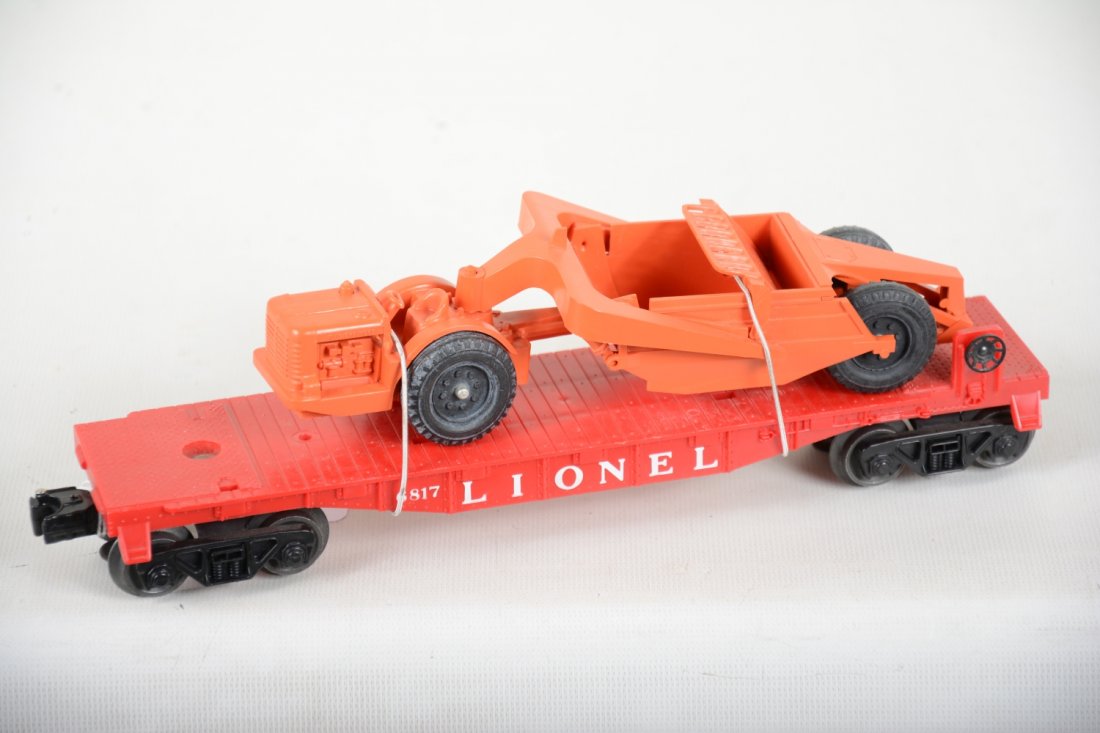 Unrun Lionel 6817 Flat With Scraper (1 of 4)