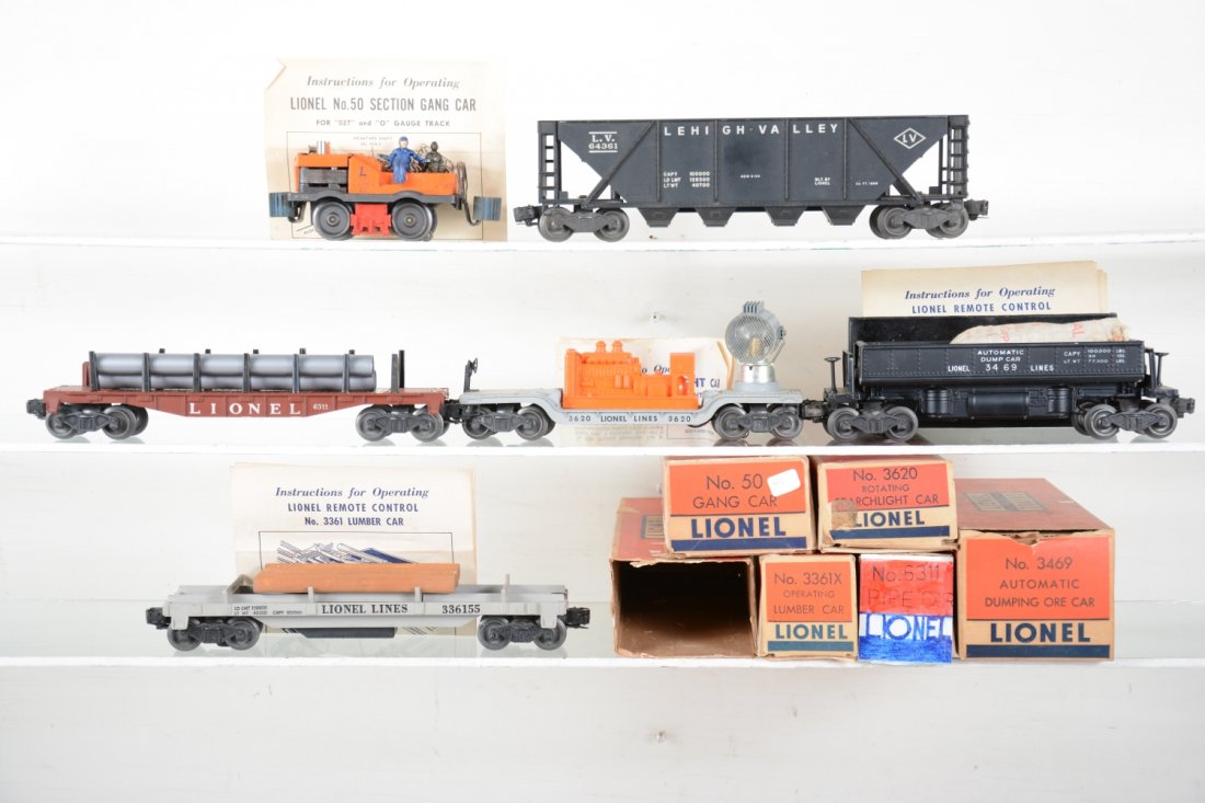 Boxed Lionel Freight Cars, Plus (1 of 4)
