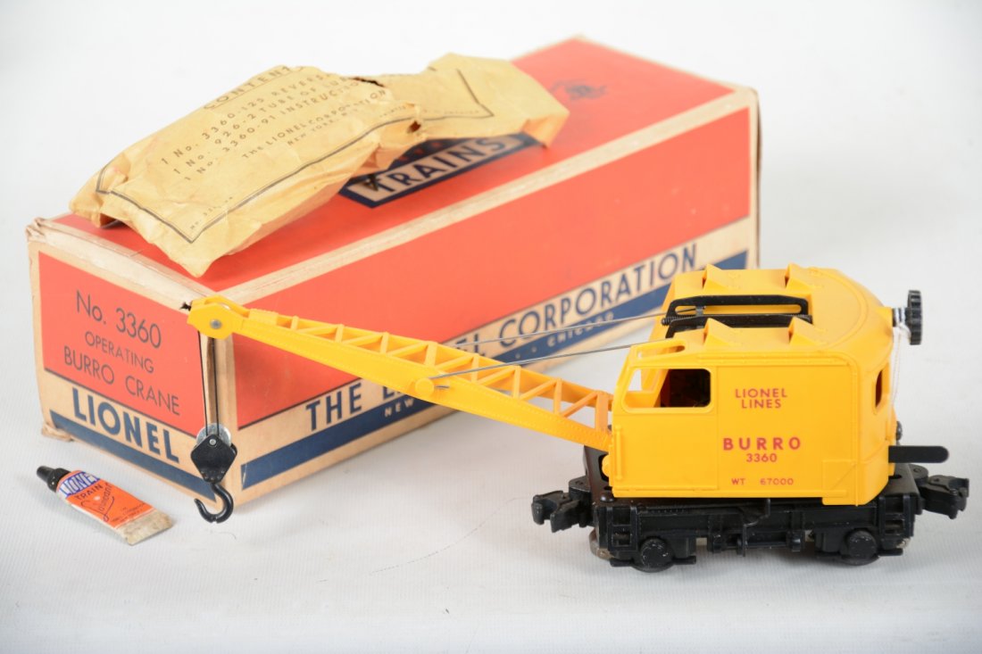 Clean Boxed Lionel 3360 Burro Crane (1 of 4)