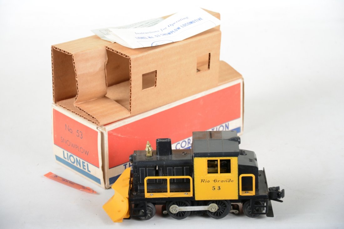 Rare Boxed Lionel Correct A 53 Snow Plow (1 of 6)