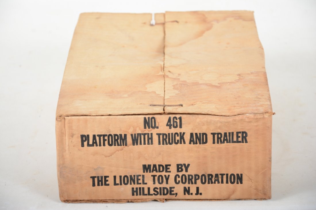 Sealed Lionel 461 Trailer Loading Set: Short description! Sealed but stained box, C10