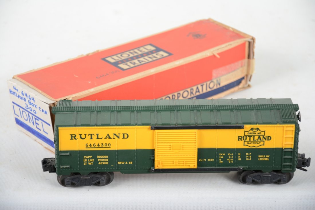 Clean Boxed Lionel 6464-300 Rutland Boxcar (1 of 4)