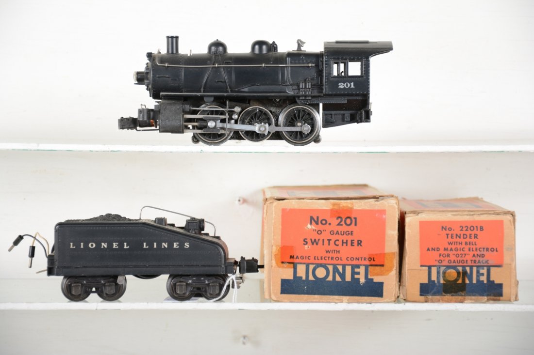Boxed Lionel 201 Steam Switcher (1 of 4)